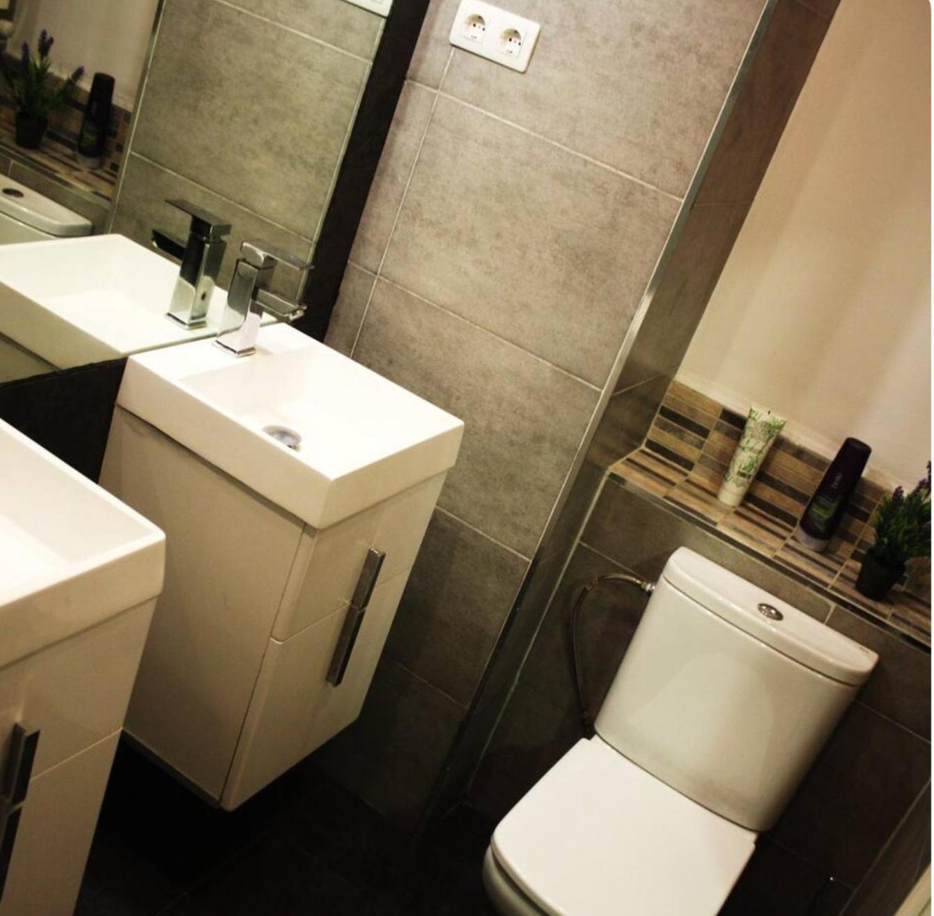 Suite En Apartamento Privado Terraza Centro Bilbao Zewnętrze zdjęcie