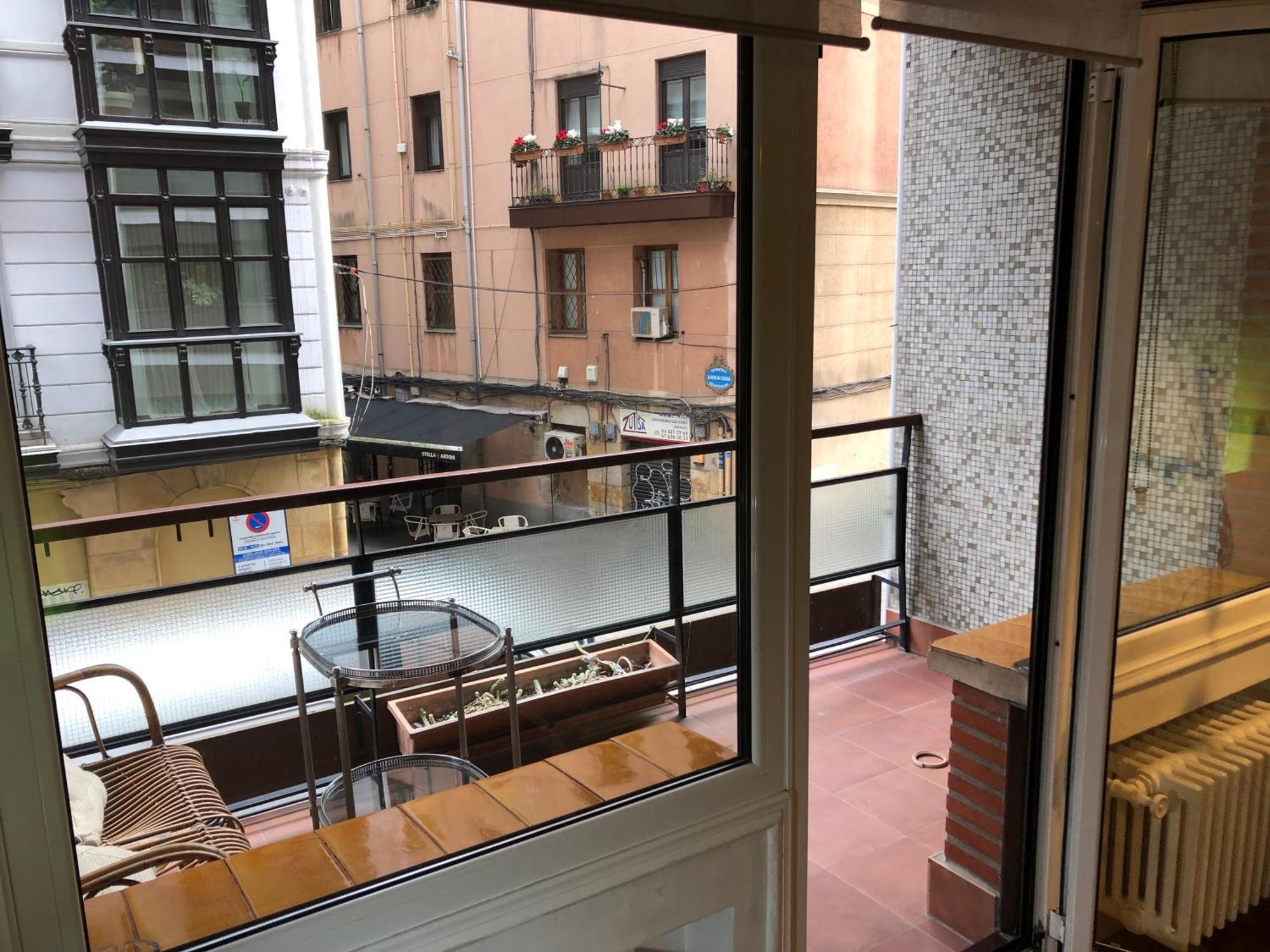 Suite En Apartamento Privado Terraza Centro Bilbao Zewnętrze zdjęcie